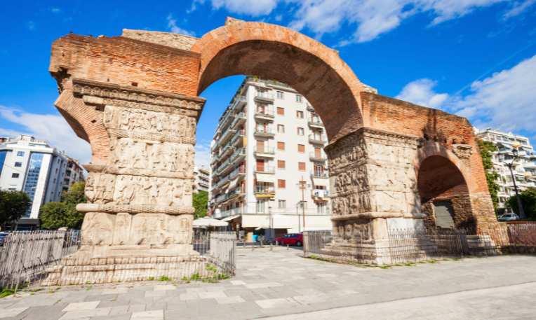 Görögország, Thesszaloniki, Galerius császár diadalíve