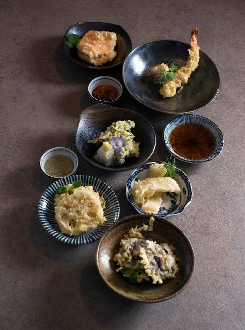 Japán vacsoraest - tempurák