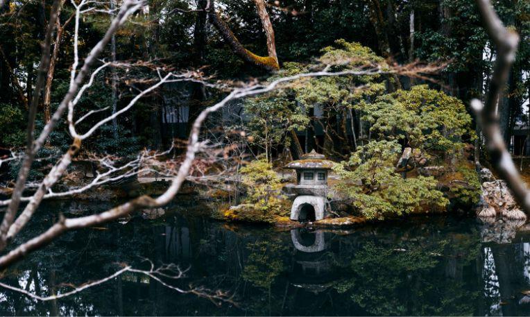Japán, Kiotó, Tenryuji zen buddhista templom