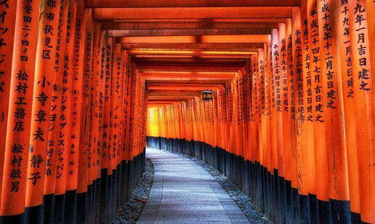 Japán, Kiotó, Fushimi Inari szentély
