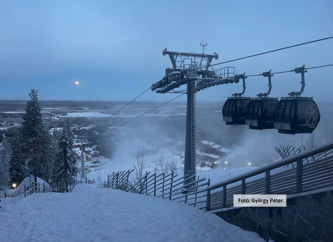 Finnország, Lappföld, tájkép