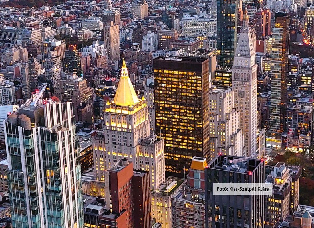 New York, Empire State Building kilátás