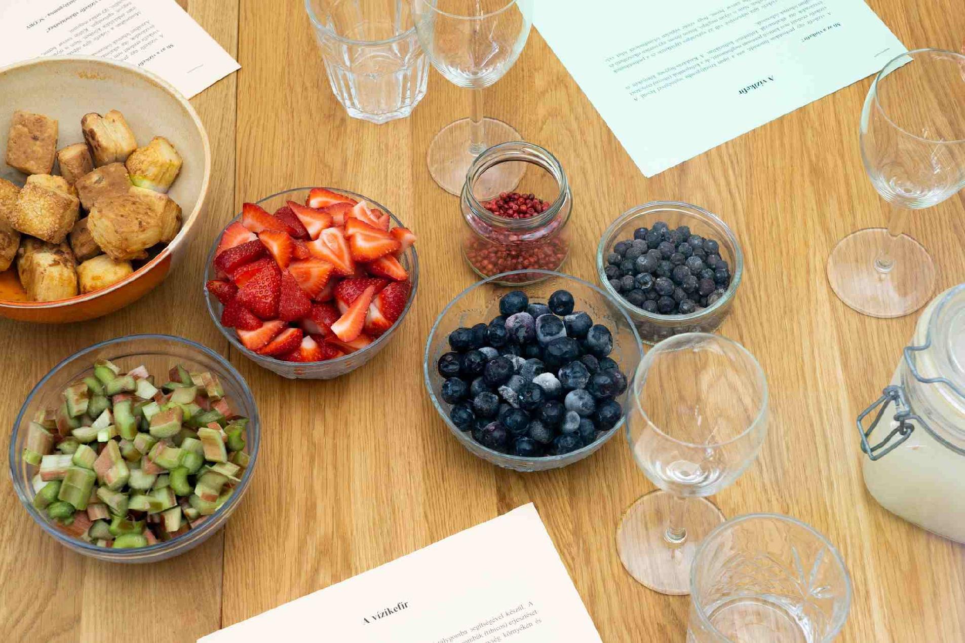 Ízek, buborékok, fermentáció  The Green Sommelier - Kombucha workshop Farkas Fruzsinával