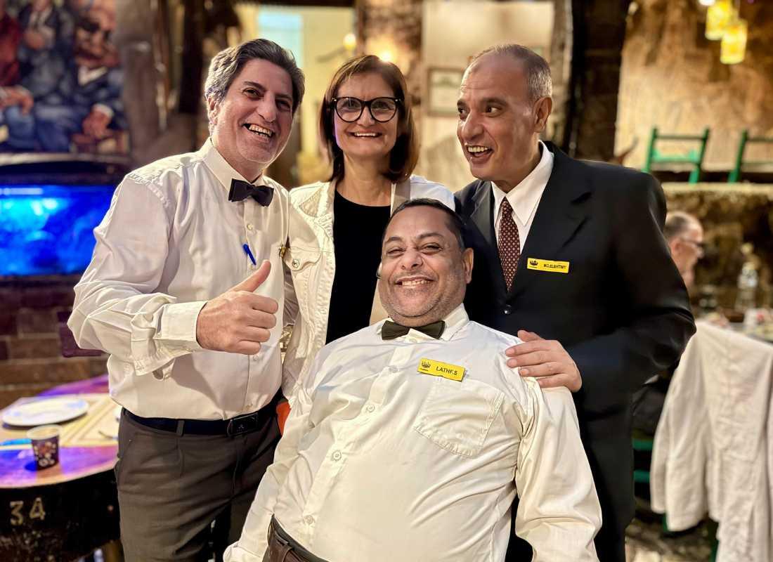 Utazók Klubja EXTRA - A Felfela Étterem Kairóban