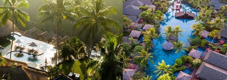 Kombinált üdülés Balin 5* Viceroy Bali / The St. Regis Bali
