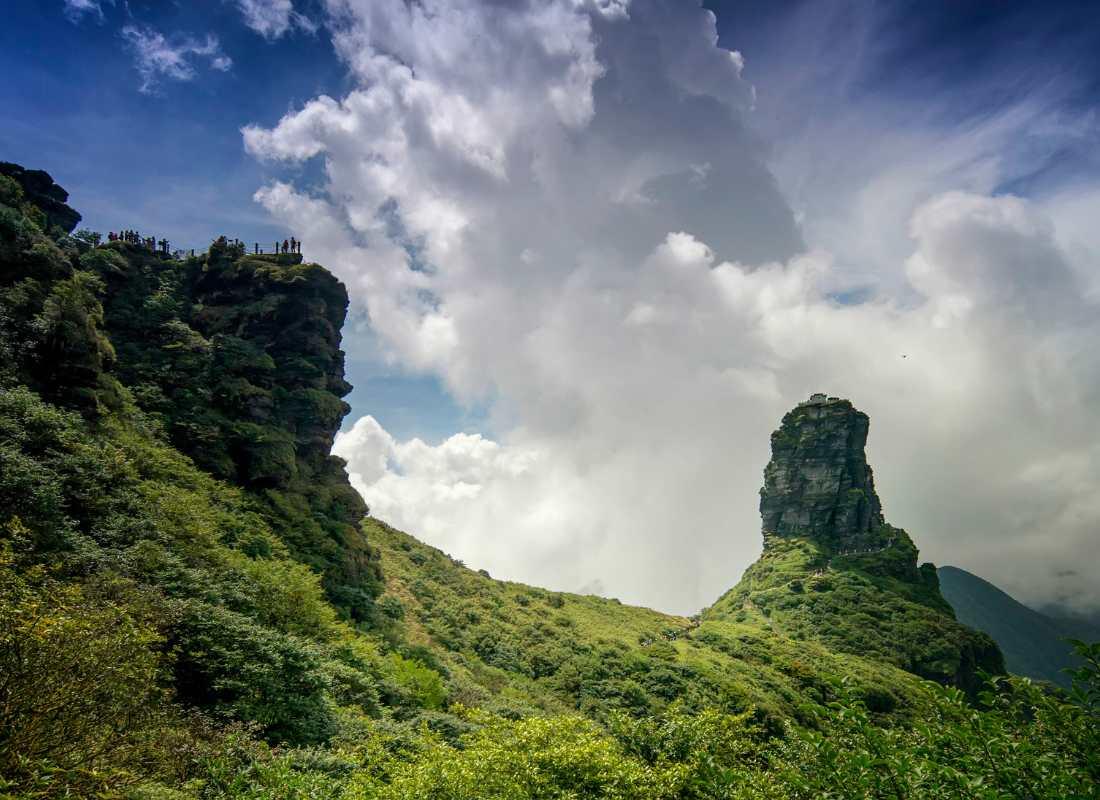 Kínai óriások - Fancsing-hegy