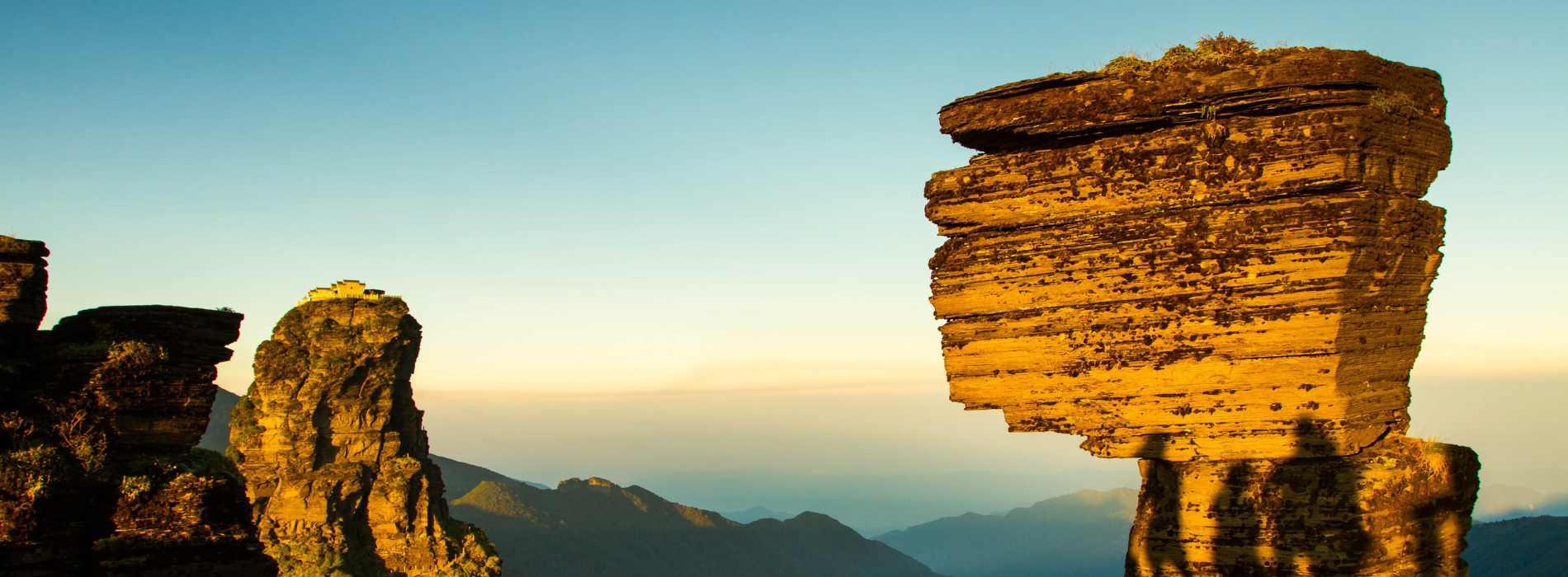 Kínai óriások - Fancsing-hegy, gomba szikla