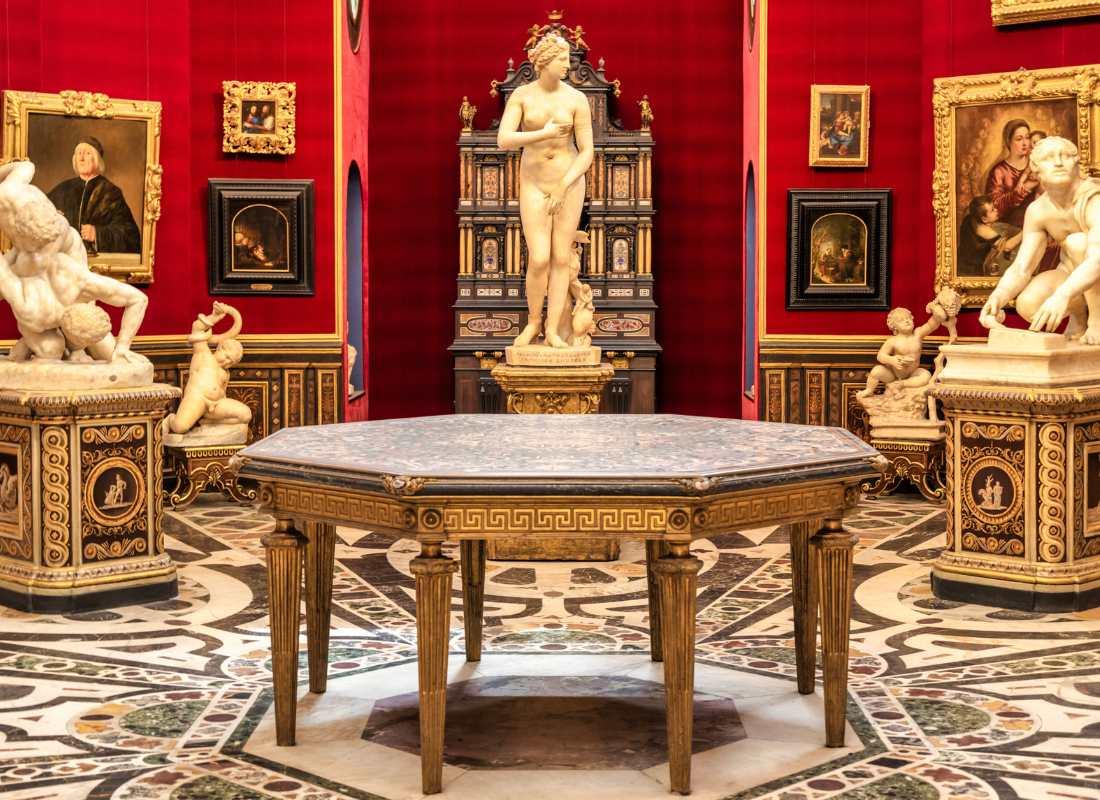 Olaszország - Firenze, Uffizi képtár