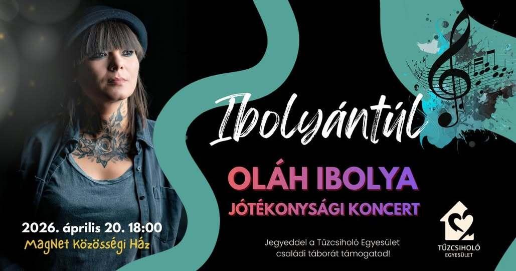 Ibolyántúl jótékonysági koncert és városséta
