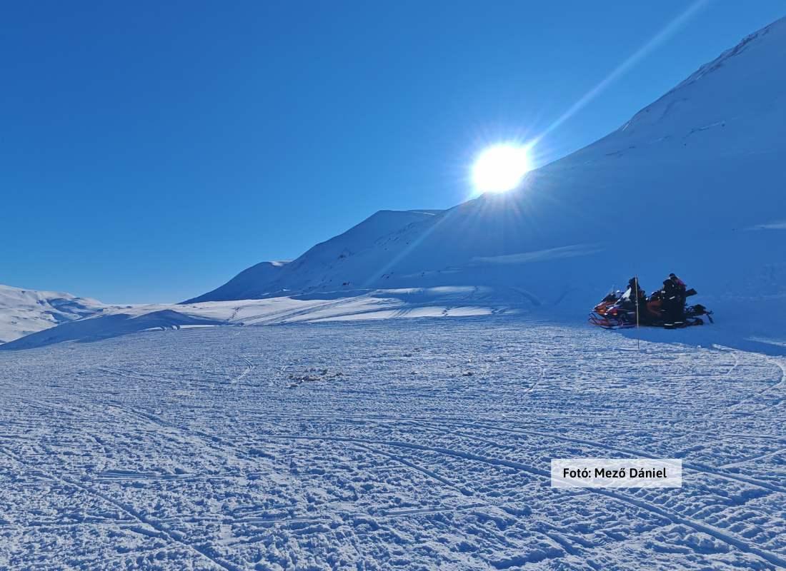 Spitzbergák, tájkép