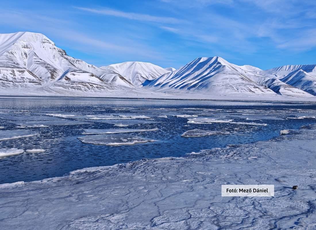 Spitzbergák, tájkép