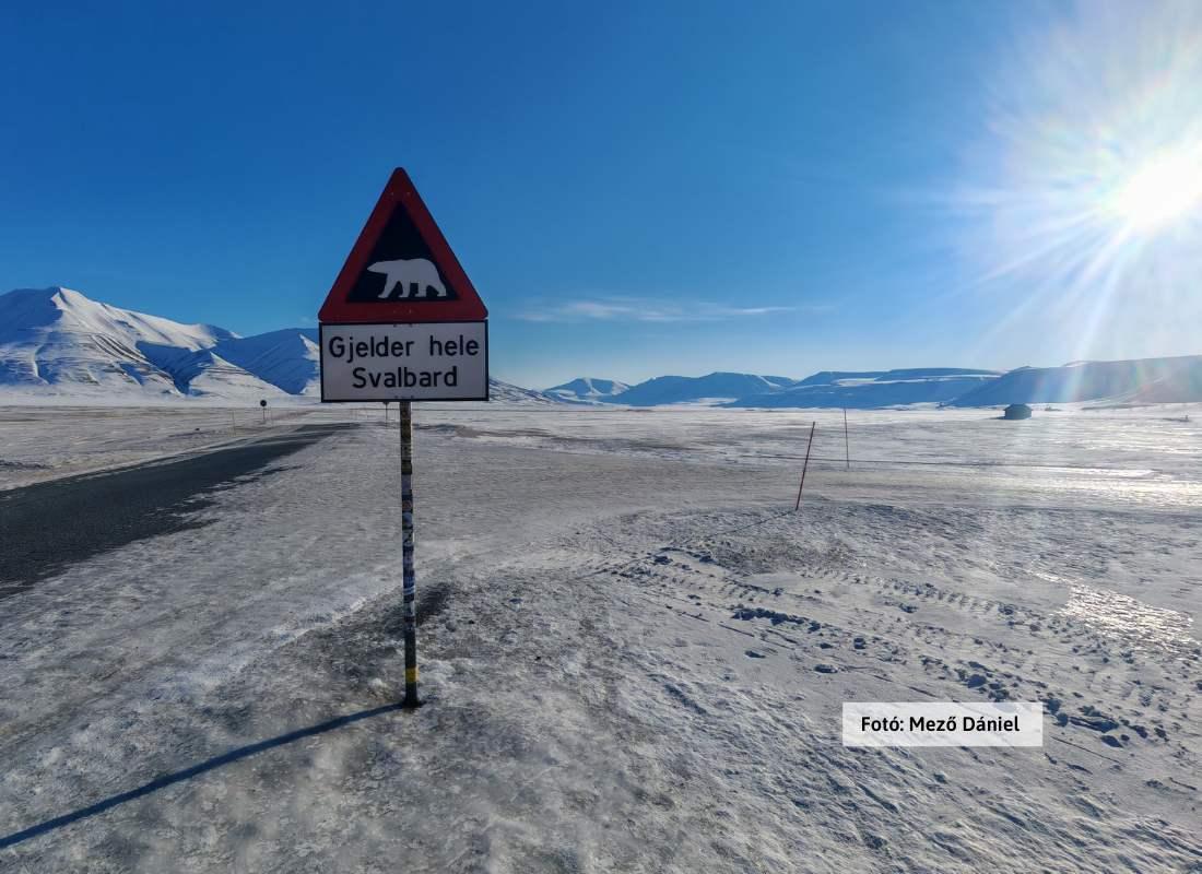 Spitzbergák, tájkép