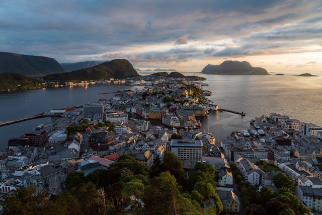 Norvégia, Alesund