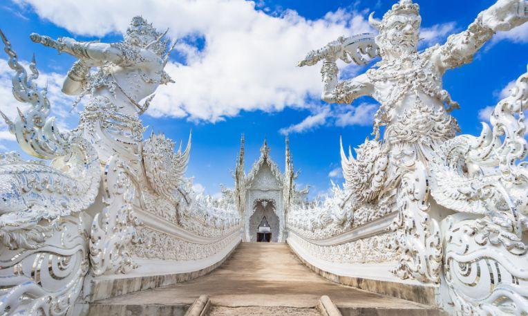 Thaiföld, Wat Rhong Khun