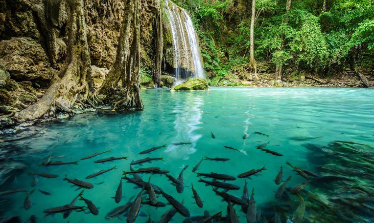 Thaiföld, Erawan Nemzeti Park