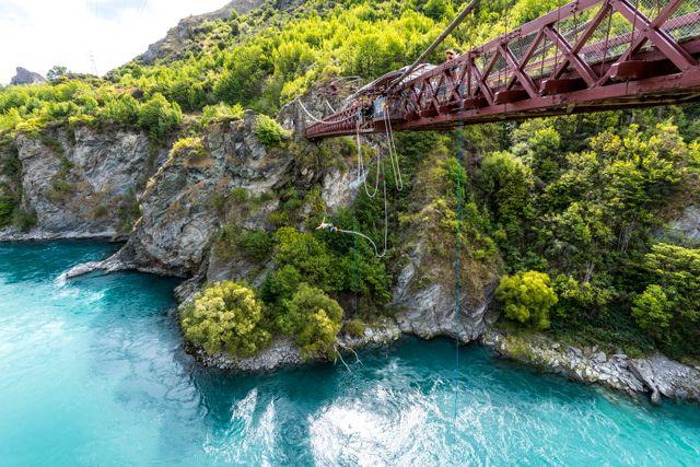Új-Zéland, Kawarau Gorge függőhíd