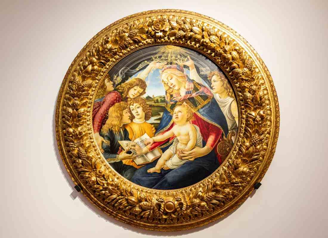Olaszország - Firenze, Uffizi képtár