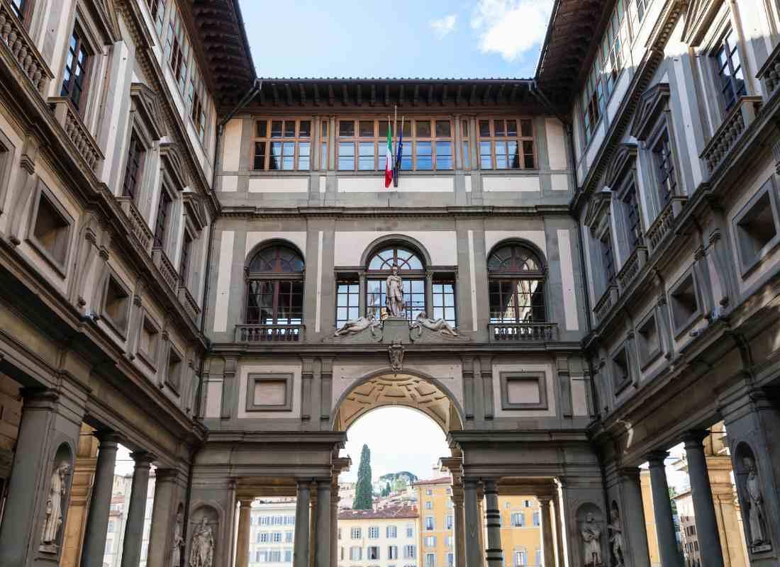 Olaszország - Firenze, Uffizi képtár