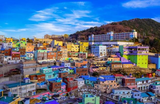 Gamcheon Culture Village negyed