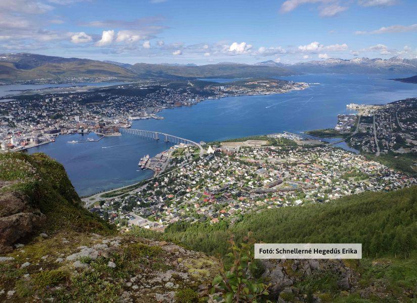 Norvégia, Nordkapp - Tromso madártávlatból