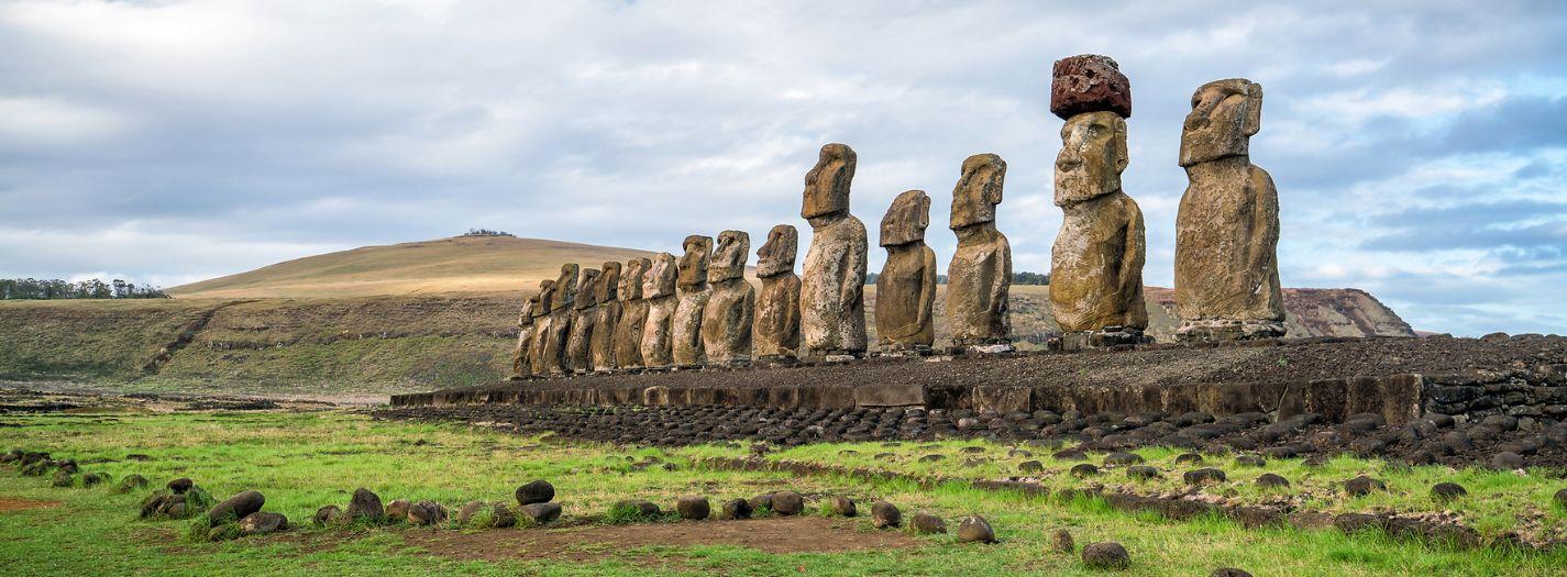 Chile - Húsvét-sziget, moaik