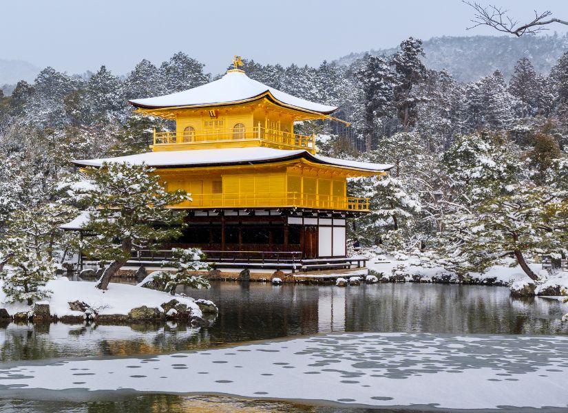 Japán - Kinkaku-ji, azaz az Arany Pavilon