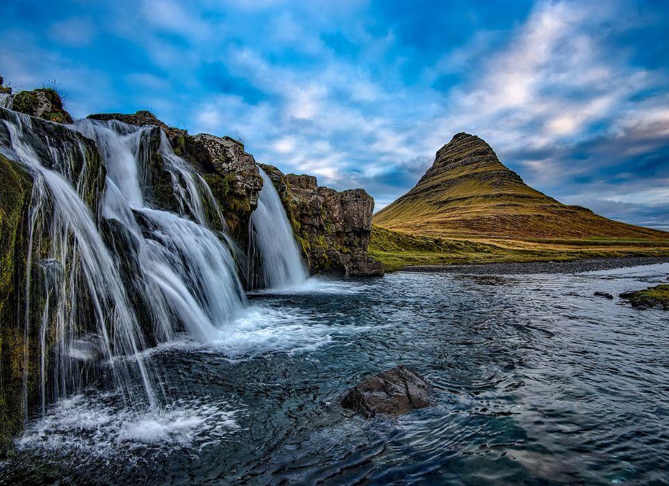 Izland, Kirkjufell vízesés