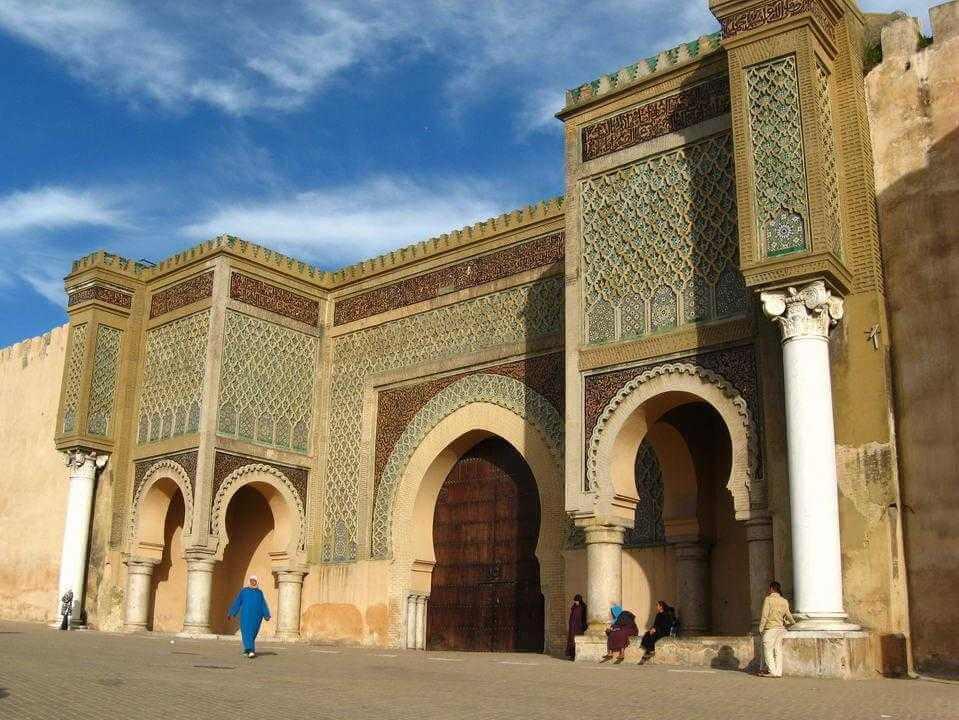 Marokkó, Meknes, Bab Mansour