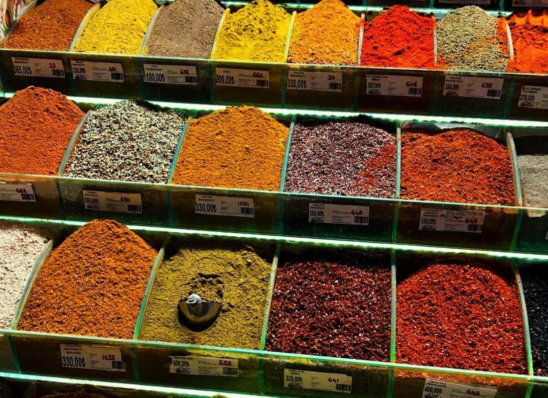 Isztambul, fűszerbazár 