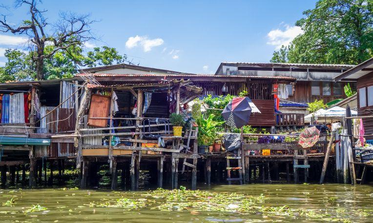 Thaiföld, Bangkok, Thonburi csatornái