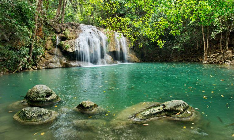 Thaiföld, Erawan Nemzeti Park