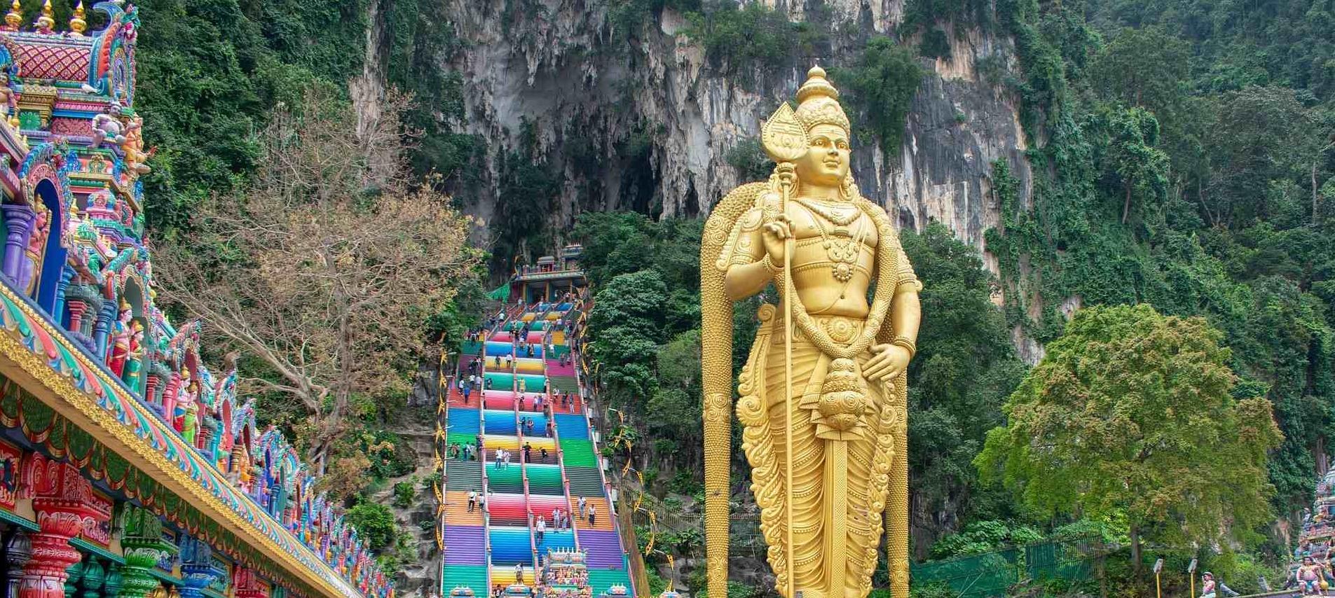 Malajzia - Batu barlangok