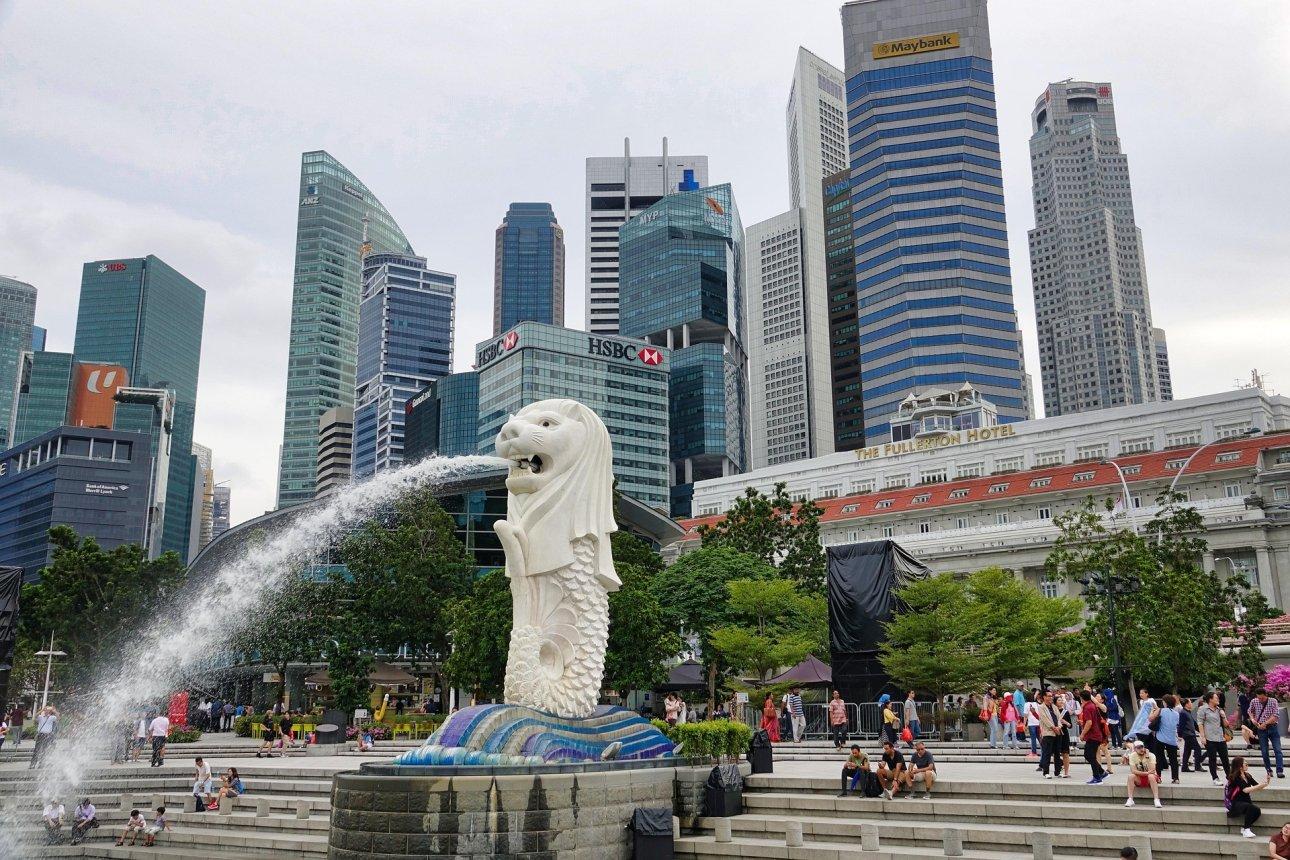 Szingapúr - Merlion
