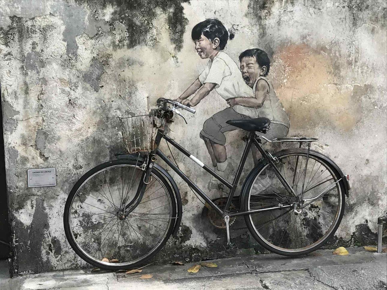 Malajzia - Penang, utcai művészet